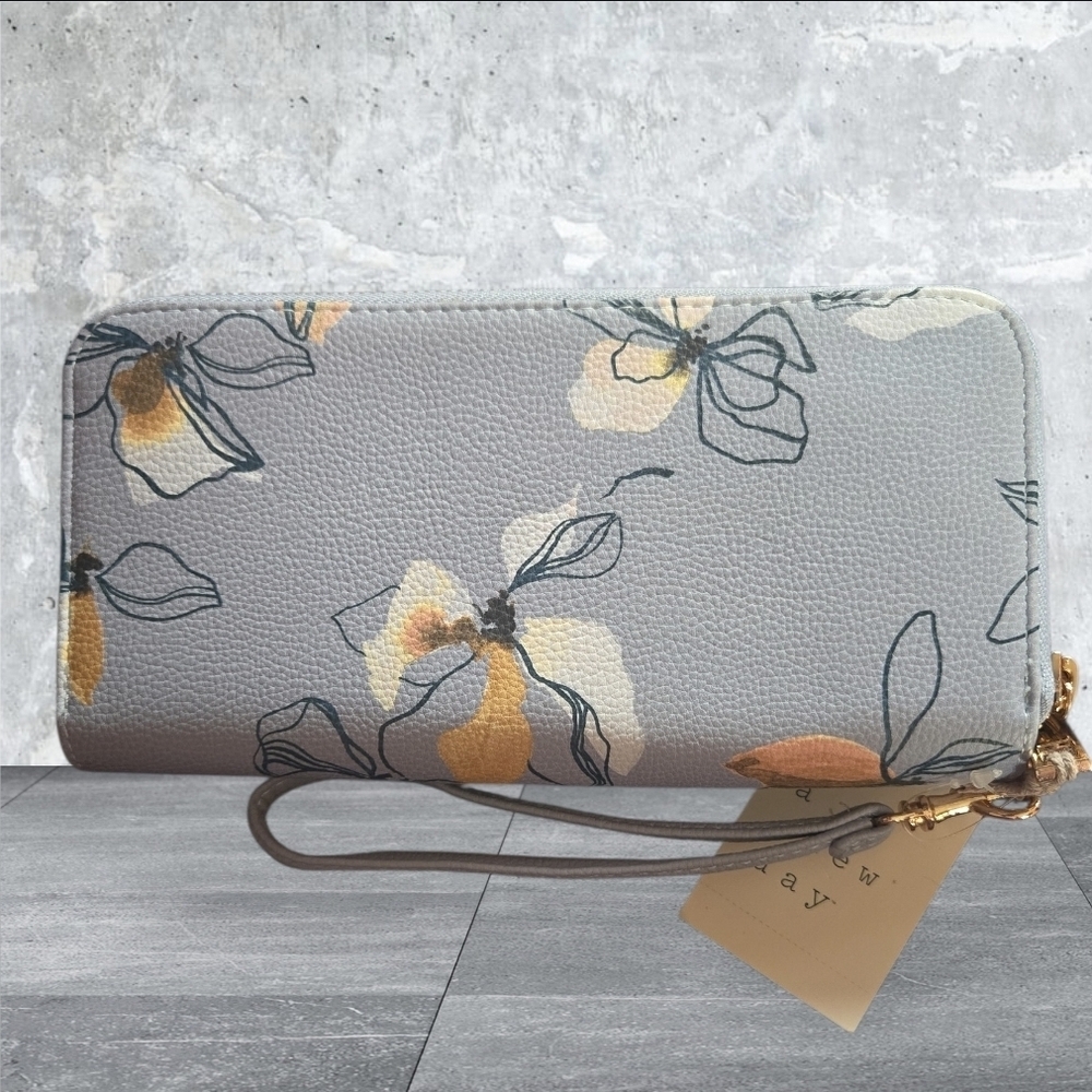 A New Day Blue Wristlet'/Clutch- NWT